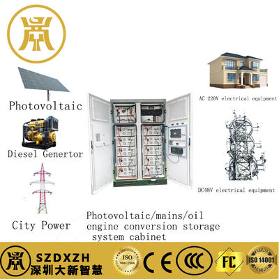 Résistant aux intempéries Armoire électrique extérieure 44U Armoire de station de base IP65