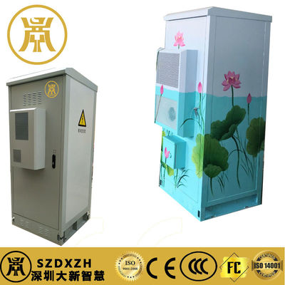Armoire électrique résistante à l'eau extérieure anti-corrosion Armoire électrique métallique climatisée