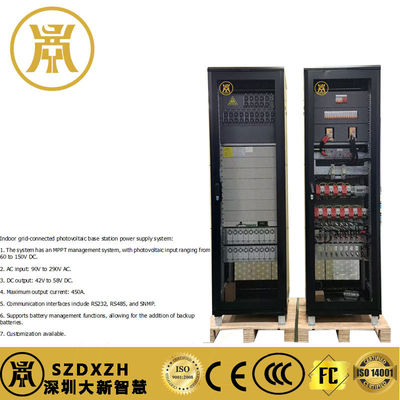 Cabinet de stockage d'énergie à l'intérieur Cabinet d'alimentation en courant continu 48V pour la station de base