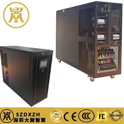 3 phases UPS à onde sinusoïdale pure 50 / 60Hz à double conversion en ligne UPS avec contournement statique basé sur le thyristor
